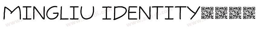 MingLiu Identity字体转换